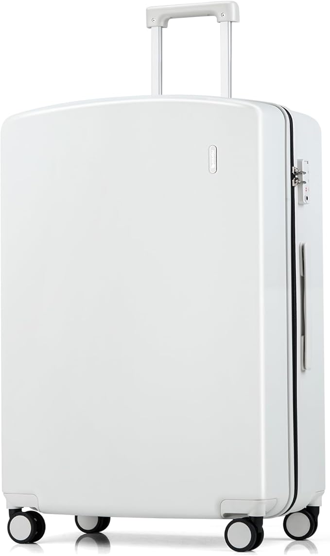 Hanke 28 Inch Luggage with Spinner Wheels Lightweight PC Hard Shell Suitcases by Hanke