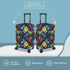 Travel Luggage Cover Fits 27 (L / Bon Voyage)
