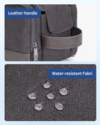 Travel Toiletry Bag for Men (L, Grey / Large)