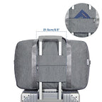 Carry on luaggage 22x14x9 Airlines Approved Foldable Carry on Bag Travel Duffel Packable Duffle Overnight for Women and Men 40L (Grey / 40L)