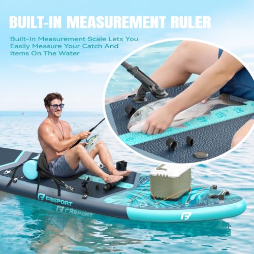 11'6" Premium Stand Up Paddle Board (Blue Teal)