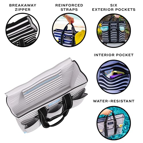 Rocket Pocket Utility Tote Bag (Oxford News)