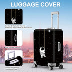 Astronaut Luggage Cover (#138 / S(fits 20-22inch suitcase))
