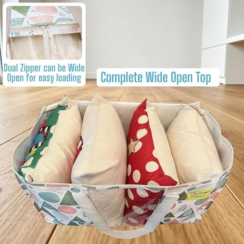Moving Bags Christmas Storage Bags (Pastel Forest / 6 Pack)