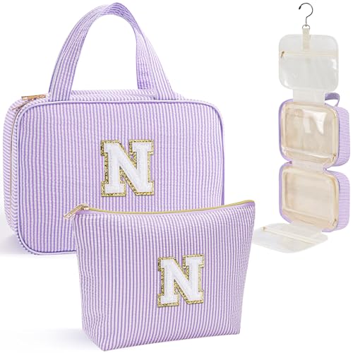 Hanging Toiletry Bag for Women (Purple / N)