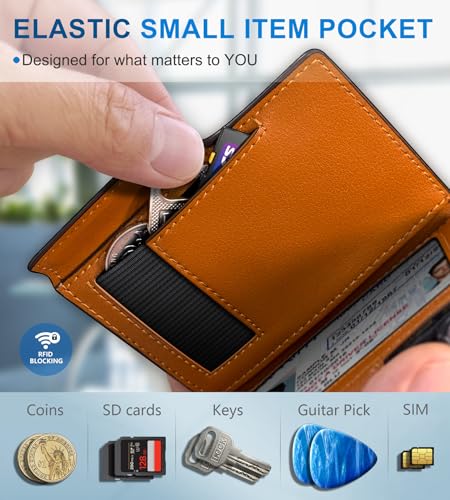 Wallet for Men (Forest Brown / Orange103)