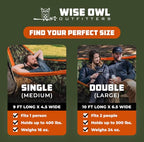 Camping Hammock (Camo Brown / Double)