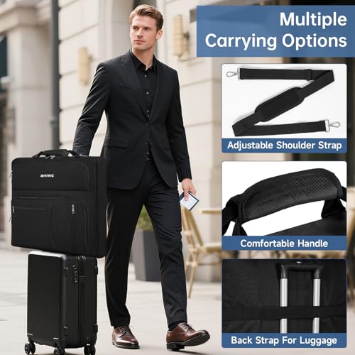 Garment Bags for Travel (Black)