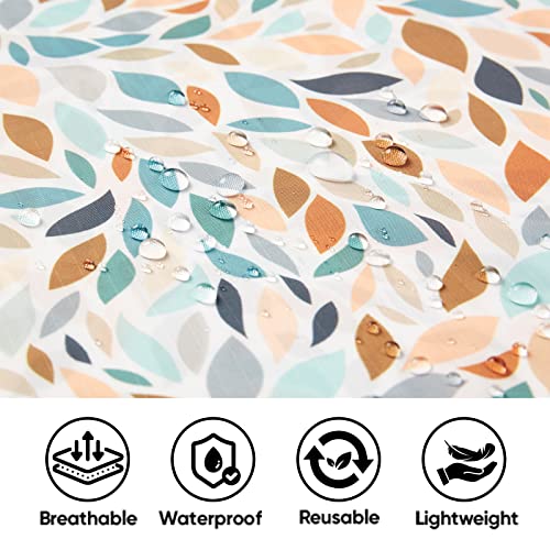 Hooded Rain Poncho for Adult with Pocket (Mosaic)