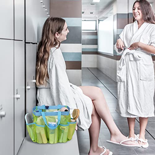 Mesh Shower Caddy Portable (1 Pack Fluorescent Green / L (Classic Dorm Caddy))
