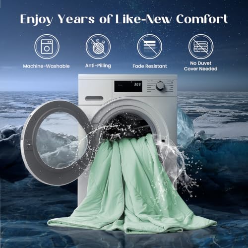 Temperature Regulating Comforter (Mint Macaron / Ultimate Twin (60"x80"))