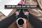 Physix Gear Compression Socks (Black/Pink Flower / Large-X-Large)