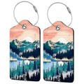 Mountain Forest Landscape Painting 2 (Mountain Forest Landscape Painting)