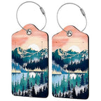 Mountain Forest Landscape Painting 2 (Mountain Forest Landscape Painting)