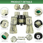 20x50 High Powered Binoculars for Adults (Green Camouflage)