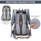 40L Hiking Backpack (Blue&orange / 40L)