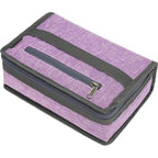 Small Insulated Lunch box Portable Soft Bag Mini Cooler Thermal Meal Tote Kit with Handle for Work & School (Purple)