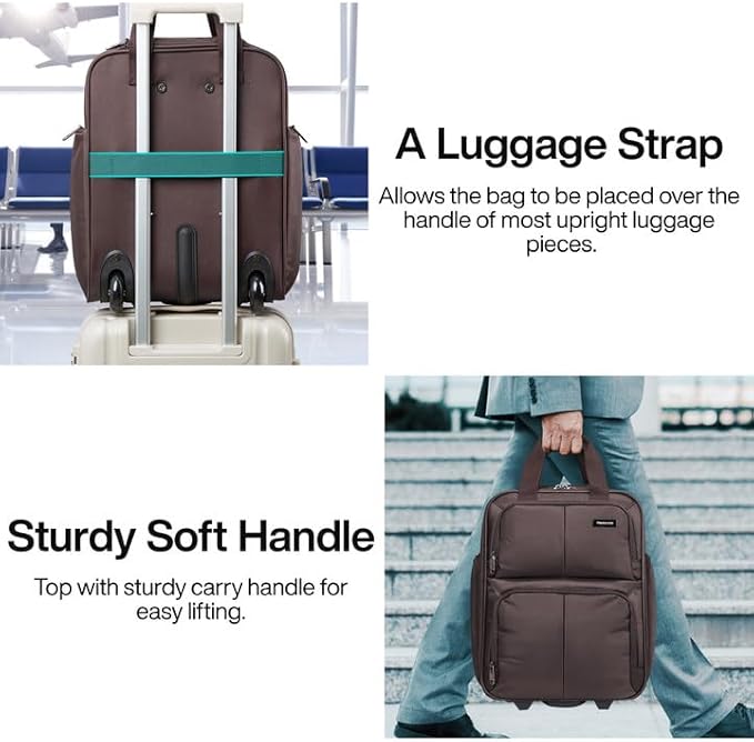 Hanke Softside Underseat Carry On Luggage - Image 7