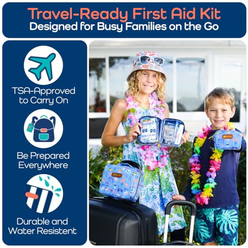 KeepGoing Travel First Aid Kit for Kids