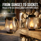 Schoolhouse Solar Lanterns Outdoor Waterproof (Schoolhouse Lantern)