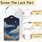 Starry Night Luggage Tags for Suitcase (Starry Night)
