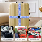 Luggage Straps for Suitcases (Blue Sky)