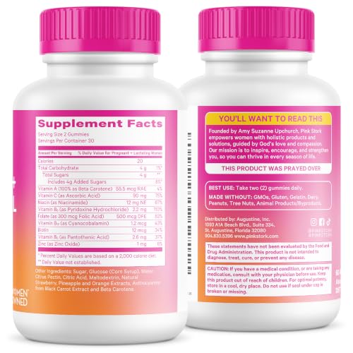 Fertility + Prenatal + Postnatal Gummy Vitamins
