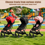 Superb Lightweight Travel Stroller (Rose Gold)