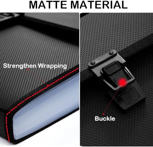 Extra Large Legal Size (Legal Size & Foolscap / 12 Pockets,1 Pack Black)