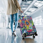 Travel Luggage Cover Suitcase Protector Fits 18 (Travel-11 / XL(29-32in))