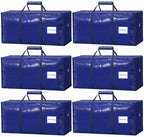 6 Pack Large Moving Bags Heavy Duty