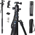 71" Camera Lightweight Foldable Aluminum Tripod & Monopod by JAFUQAW