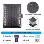Premium Leather Passport Holder Covers Case (AI-Stone-black)