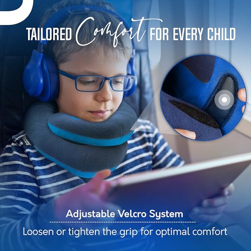 Kids Travel Neck Pillow (Pink / Medium)