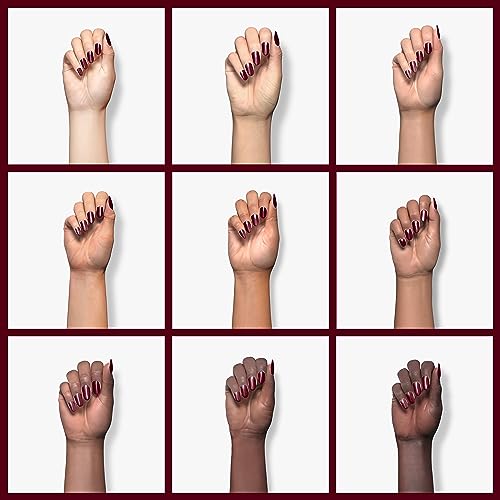 Beetles Burgundy Gel Nail Polish (C - Creme Red | Oxblood Red)