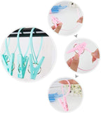 20 Pcs Travel Hangers with 12 Pcs Clips Cruise Ship Essentials Portable Folding - Image 4