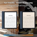 B7 Color ePaper Tablet 7 Inch 8+128GB Ebook Reader with 4G Calling (Blue)