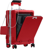 Nobl Travel Carry On Luggage, Noble Zipperless Aluminum Frame PC Hard Shell by NOBL