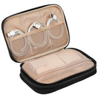 Electronics Travel Organizer Cord Case (Large / Black)