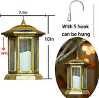 Solar Lantern Outdoor (Copper candle)