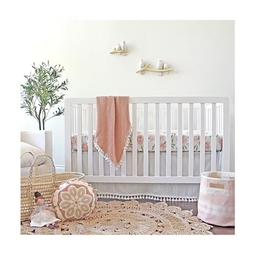 Floral Crib Sheets (Pink Floral)
