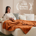 Fleece Blanket Luxury Microplush (King / 22 - Sienna)