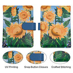 Rfid Passport Holder for Travel women (Blue2)