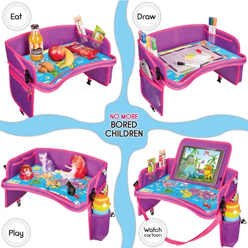 Kids Travel Tray (PINK)