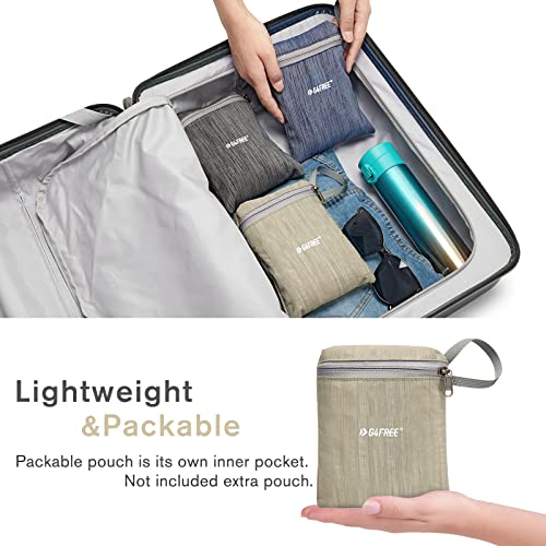 10 15L Small Rucksack Foldable Backpack Lightweight Packable Daypack Travel Outdoor Hiking Shoulder Bag (Beige / 15L)