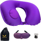 Inflatable Travel Pillows for Airplanes by VorgatoLuxury