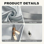 Comforter Storage Bag (Gray, Large, 1PC)