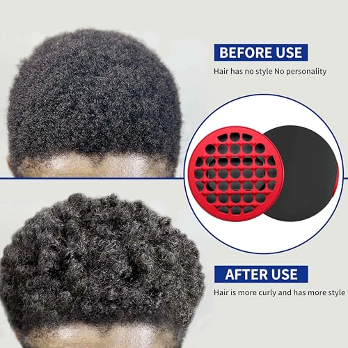 Silicone Curl Brush (Red)