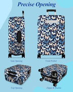 Luggage Cover for Suitcase Tsa Approved Protector (Extra Large (31-32 inches) / Butterfly)