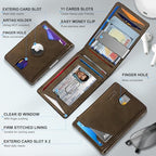 Airtag Wallet for Men (Coffee020)